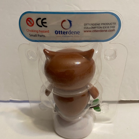 Solar powered dancing brown owl figuire - Picture 2 of 2